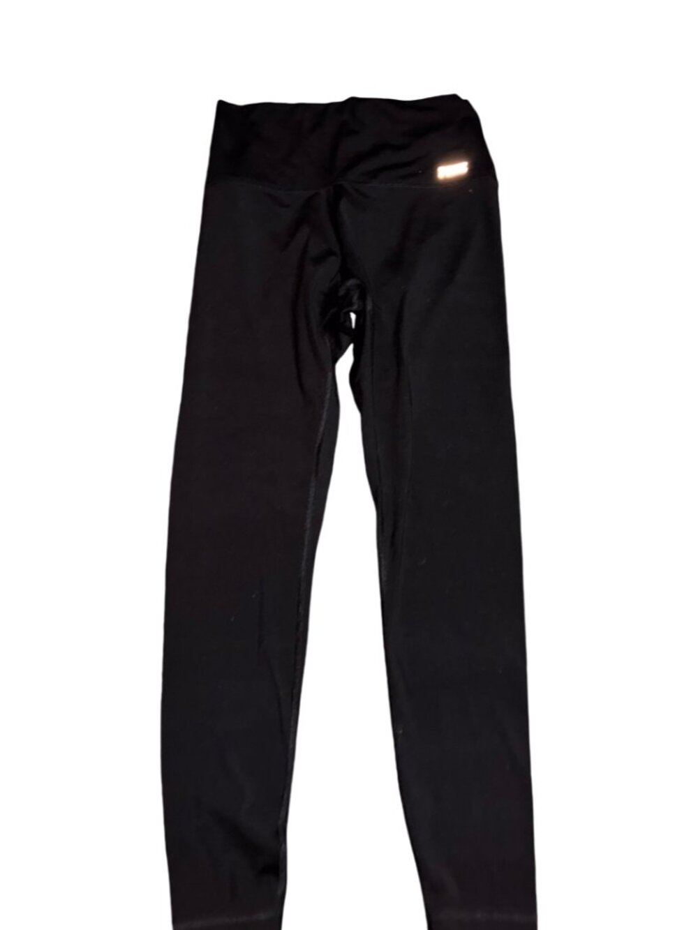 Sz.M*PINK-VS Ultimate*Black Shiny Athletic/Workout Leggings--"PINK" on hip